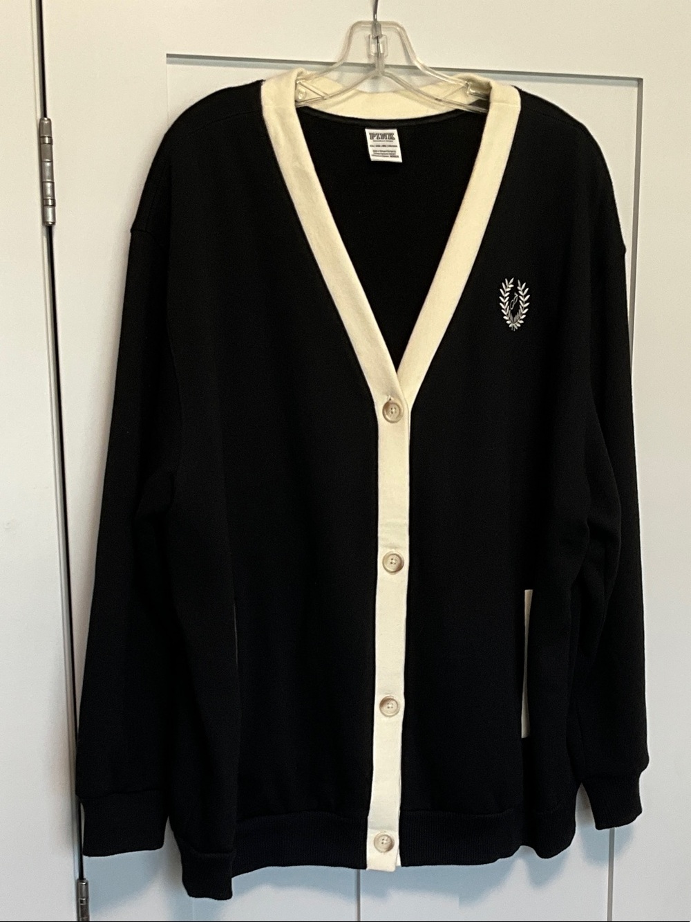 PINK Victoria's Secret Black Women's Sweater/Cardigan